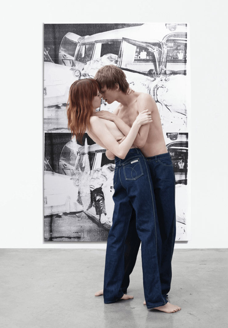 RAF SIMONS MISTURA MODA E ARTE NA NOVA CAMPANHA DA CALVIN KLEIN