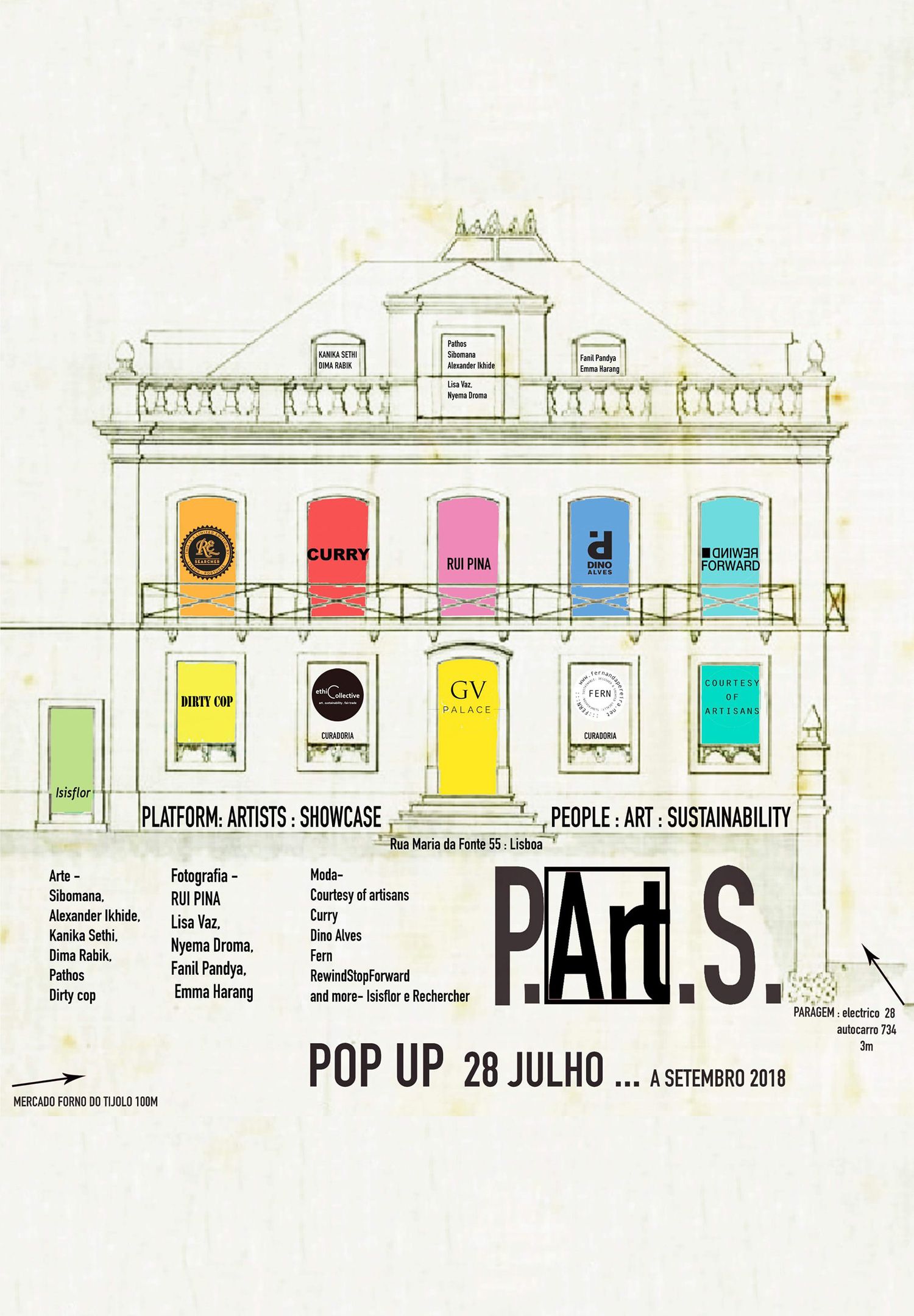 DINO ALVES À VENDA NA POP-UP STORE P.ART.S.