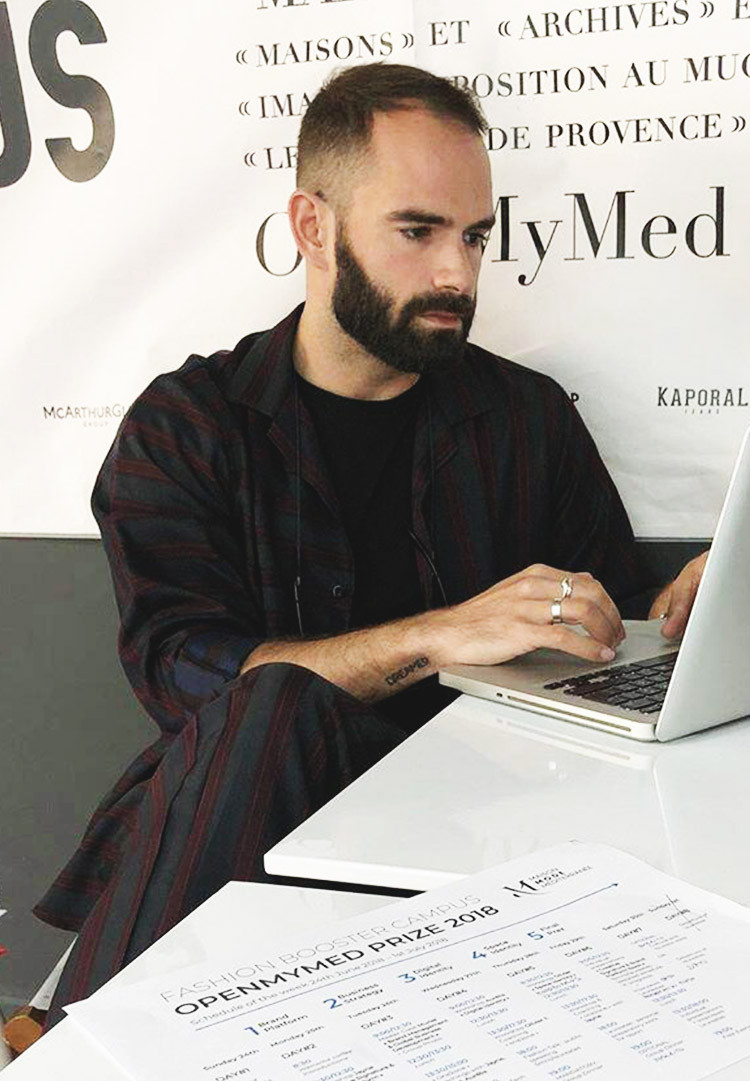 LUIS CARVALHO NA MAISON MÉDITERRANÉENNE DES MÉTIERS DE LA MODE