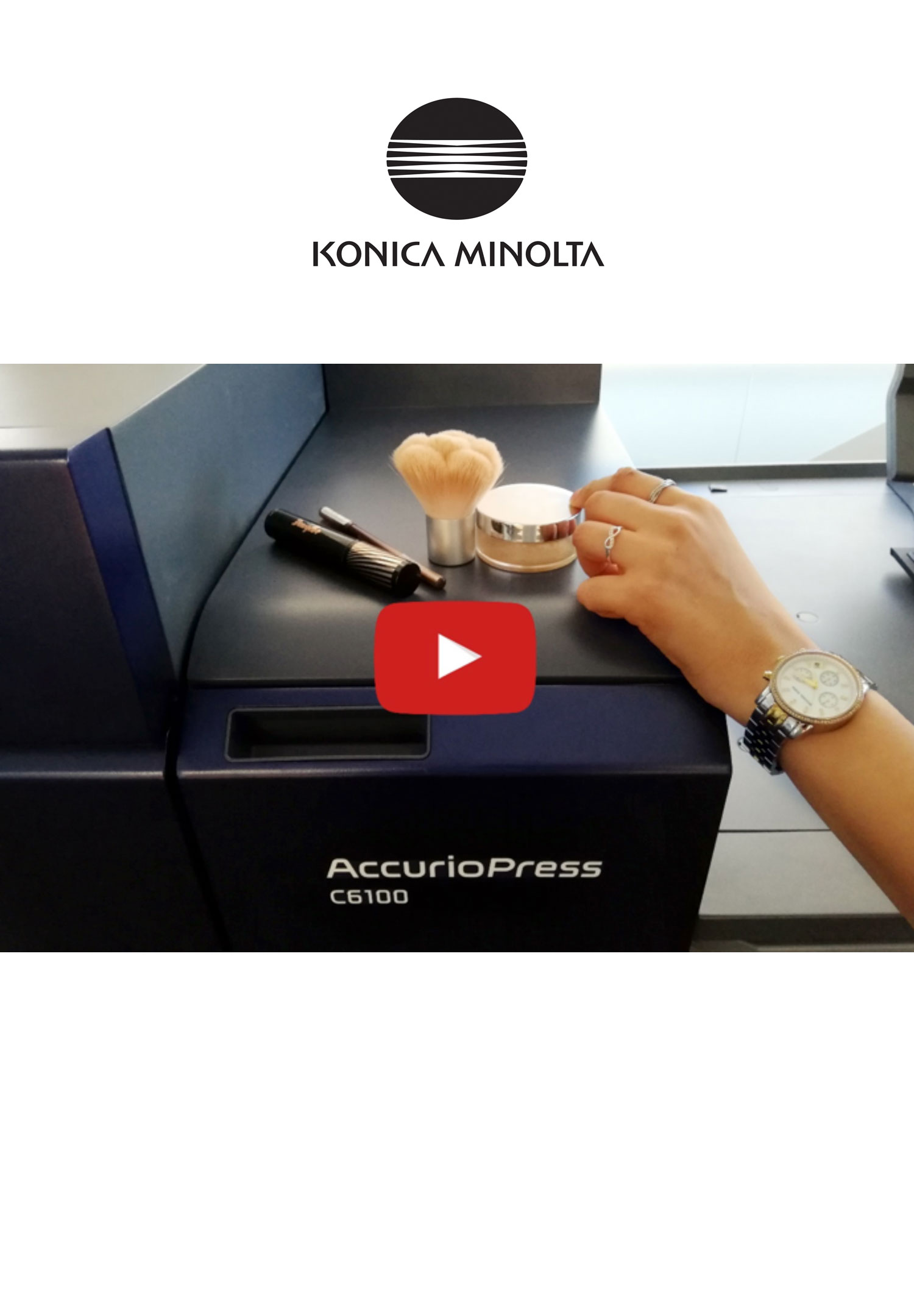 KONICA MINOLTA DESAFIA INFLUENCIADORA NA ÁREA DA MODA A FAZER A IMPRESSÃO DOS CONVITES DA MODALISBOA