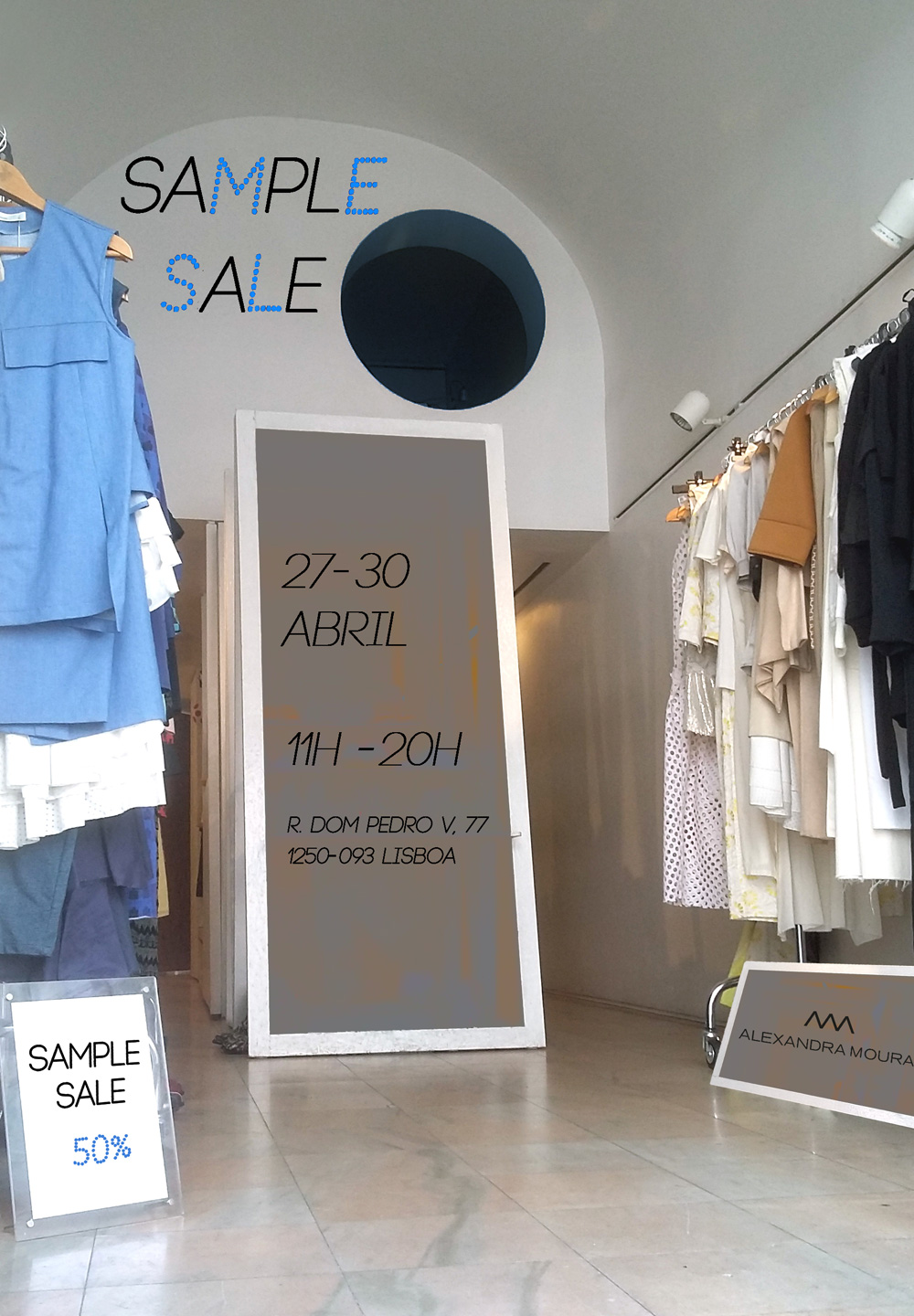 SAMPLE SALE ALEXANDRA MOURA