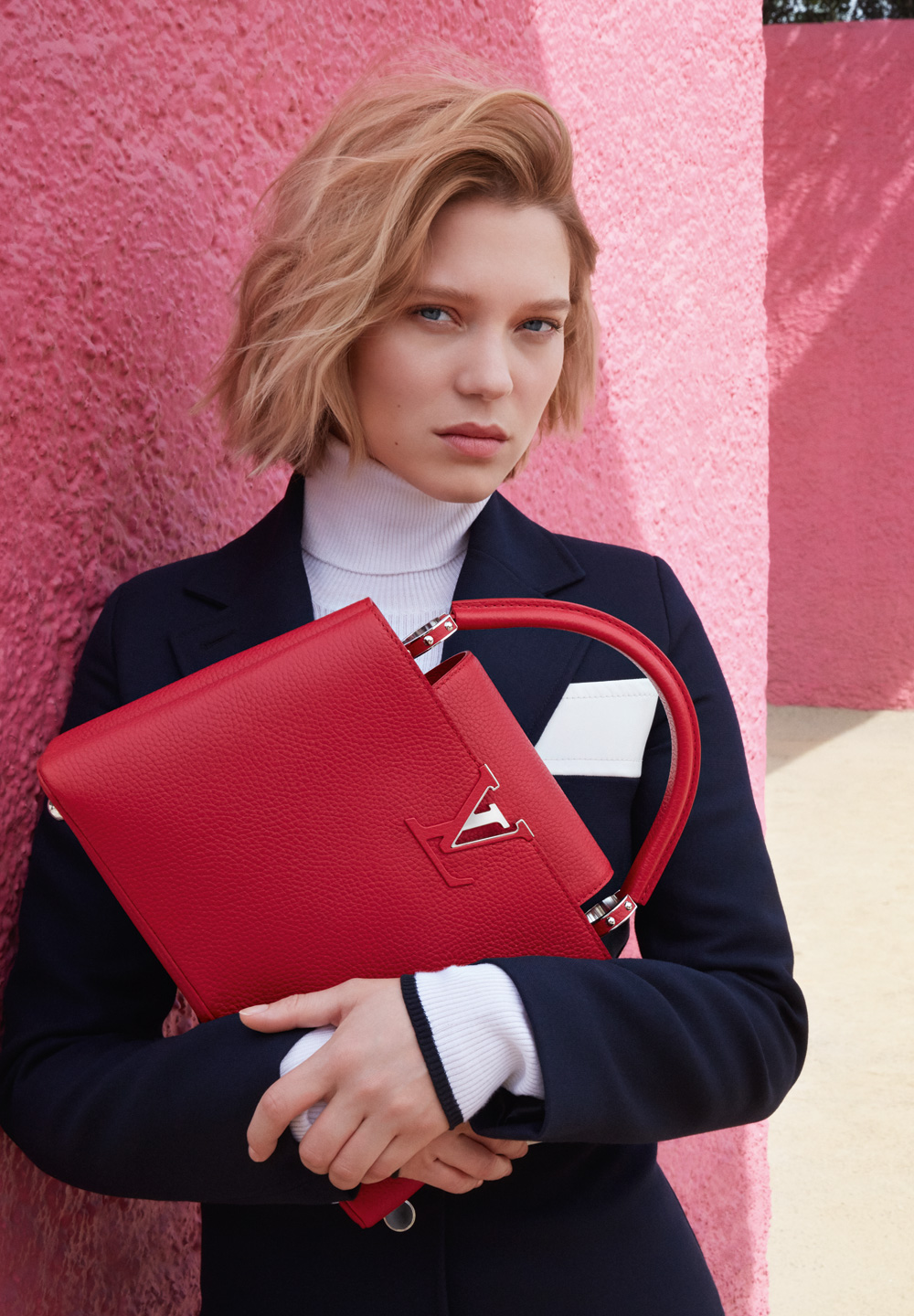 LÉA SEYDOUX É O ROSTO DA NOVA CAMPANHA DA LOUIS VUITTON