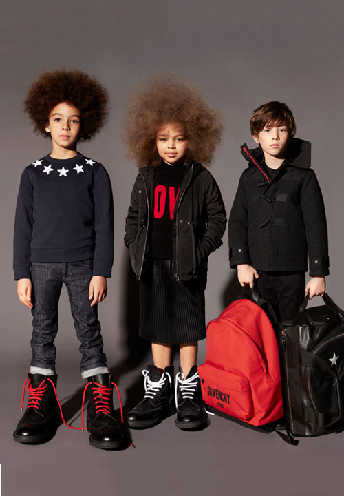 GIVENCHY LANÇA PRIMEIRA COLEÇÃO DE CRIANÇA